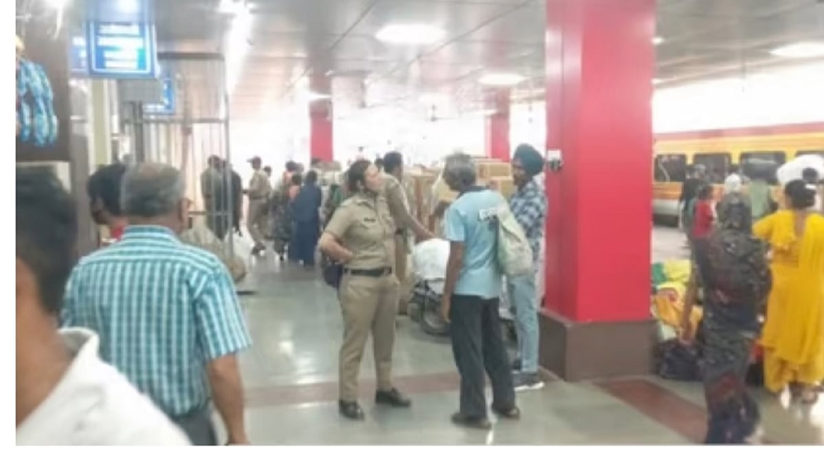 اتراکھنڈ میں کانوڑ اسپیشل ٹرین میں بم کی افواہ سے افرا تفری، ایک شخص گرفتار