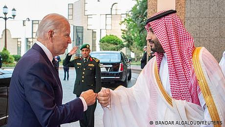 بائیڈن نے محمد بن سلمان کے ساتھ ملاقات میں خاشقجی کے قتل پر تشویش کا اظہار کیا
