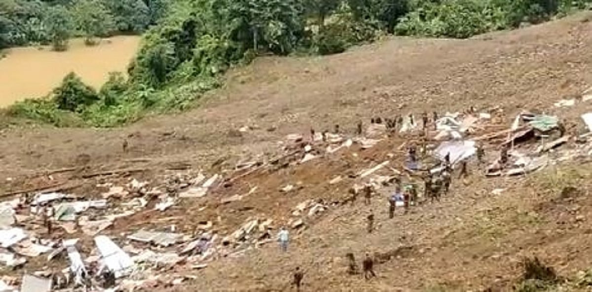 منی پور میں تودے گرنے سے مرنے والوں کی تعداد 20 ہوگئی