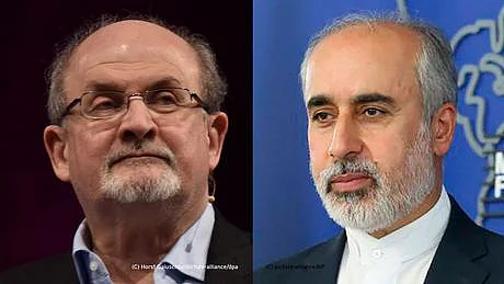 سلمان رشدی پر حملہ: ایران کی کسی بھی طرح ملوث ہونے کی تردید