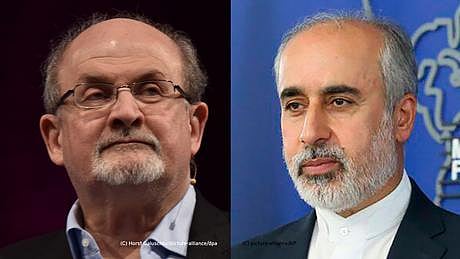 سلمان رشدی پر حملہ: ایران کی کسی بھی طرح ملوث ہونے کی تردید