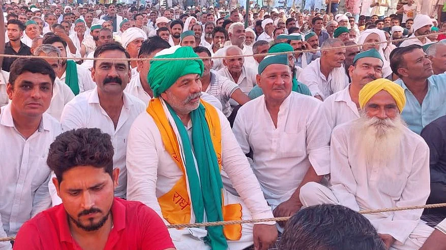 تصویر بشکریہ ٹوئٹر / @RakeshTikaitBKU