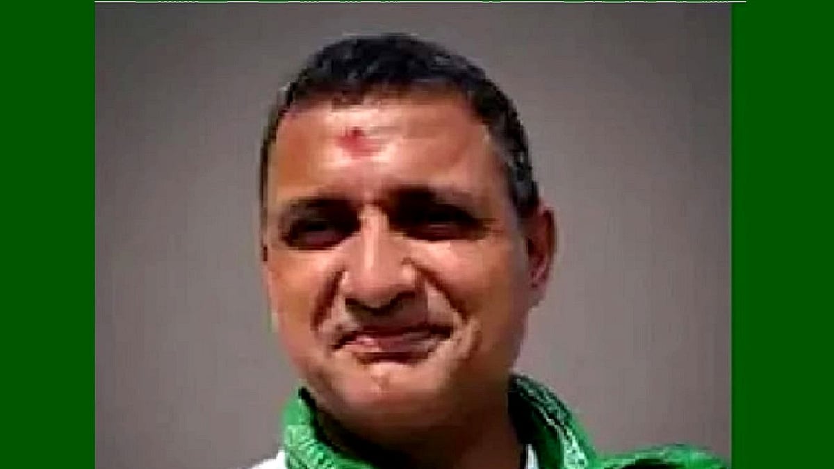 بہار کے وزیر زراعت سدھاکر سنگھ، تصویر آئی اے این ایس