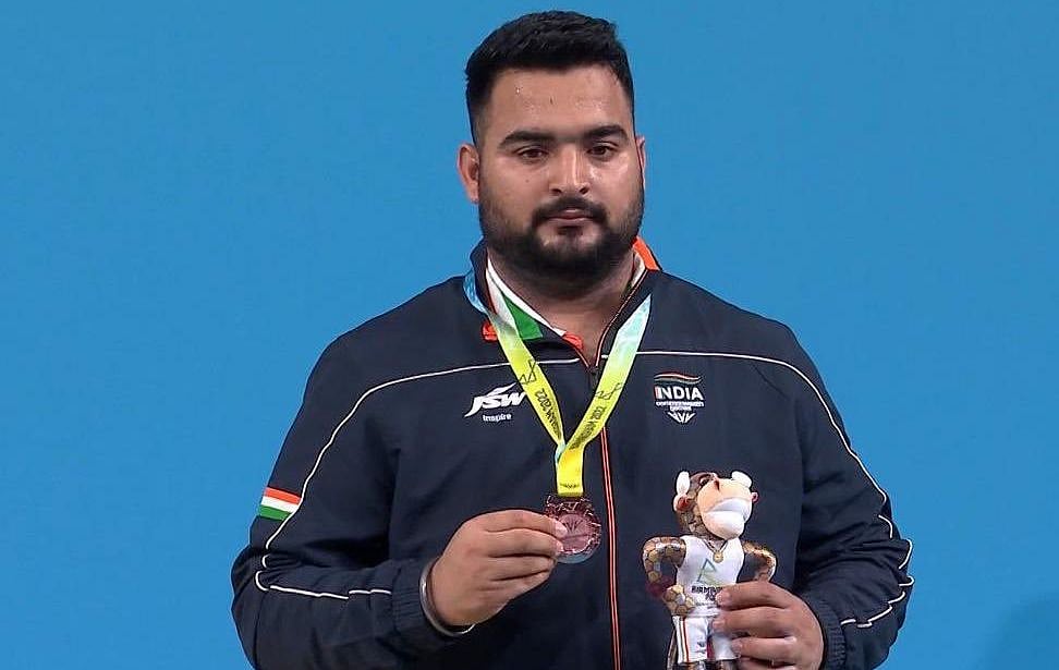 ویٹ لفٹر لوپریت نے قومی ریکارڈ کے ساتھ کانسے کا تمغہ جیتا، ہندوستان کا 14واں تمغہ