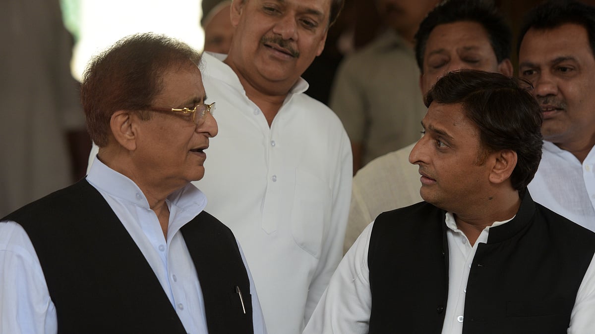 اکھلیش یادو اور اعظم خان / Getty Images