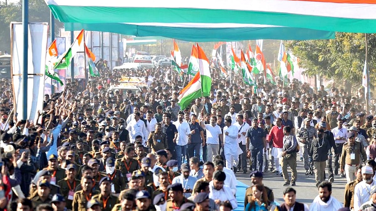 بھارت جوڑو یاترا، تصویر ٹوئٹر@INCIndia