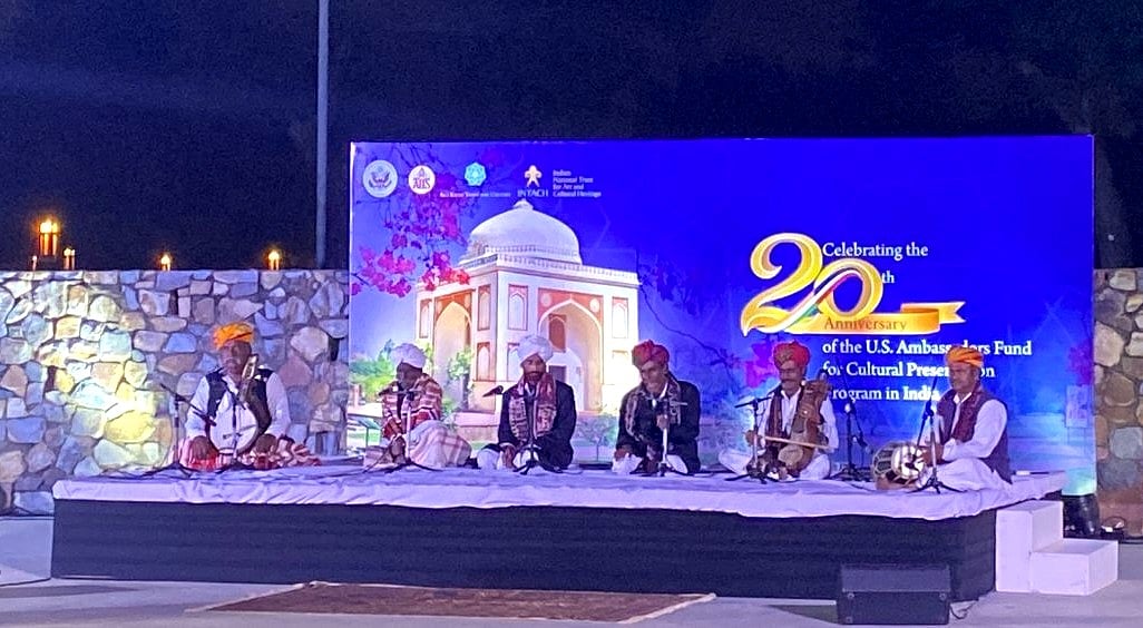 ہندوستان میں ثقافتی تحفظ کے لیے امریکی سفیروں کے فنڈ کی 20ویں سالگرہ منائی گئی