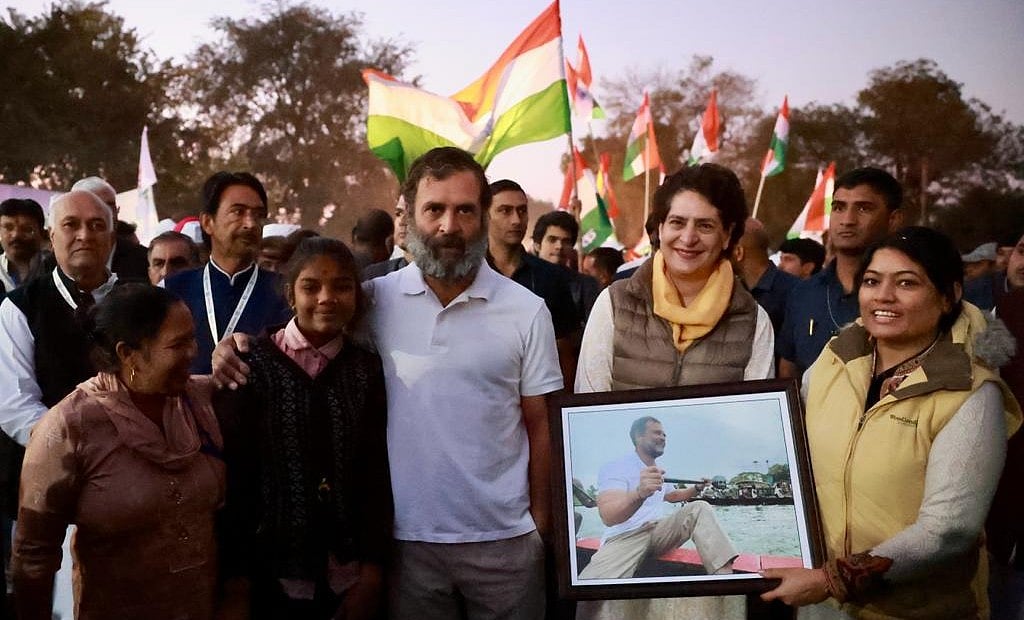 مدھیہ پردیش میں 'بھارت جوڑو یاترا' کا چوتھا دن، کچرا اٹھانے والوں سے ملاقات کر کے ان کے مسائل سنے