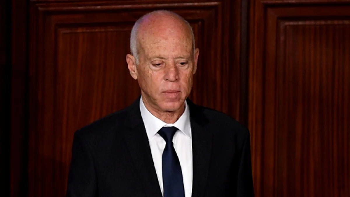 <div class="paragraphs"><p>تیونس کے صدر قیس سعید، تصویر آئی اے این ایس</p></div>