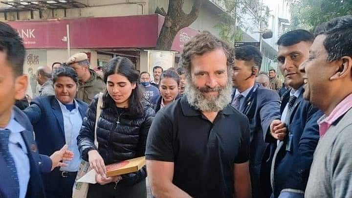 راہل گاندھی، تصویر سوشل میڈیا