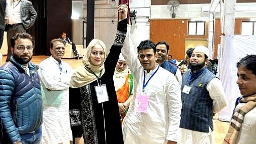 دہلی کے چوہان بانگر سے فتح یاب کانگریس کی امیدوار شگفتہ چودھری زبیر