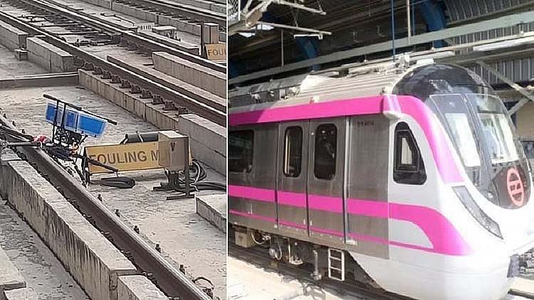 دہلی میٹرو کی میجنٹا لائن پر گرا طبی سامان لے جانے والا ڈرون، خدمات کچھ دیر کے لیے متاثر