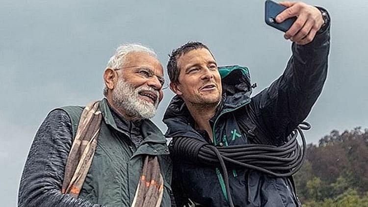 پی ایم مودی اور بیئر گریلس @BearGrylls