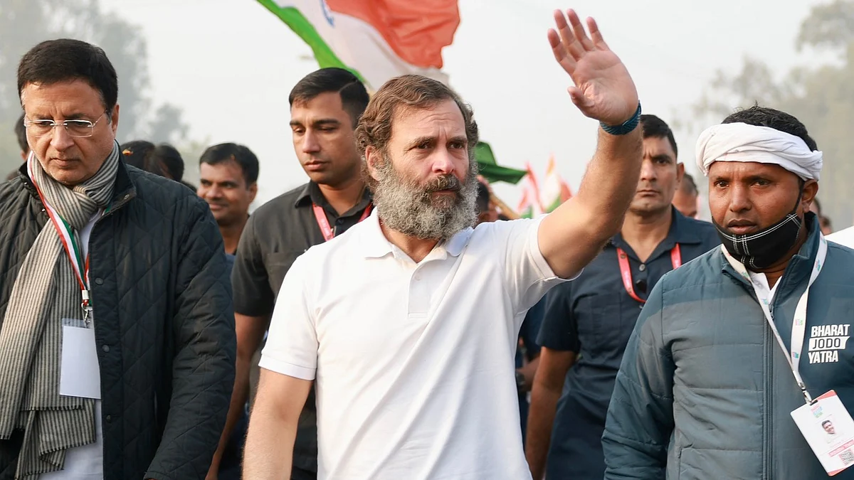 بھارت جوڑو یاترا میں راہل گاندھی / ٹوئٹر / @INCIndia