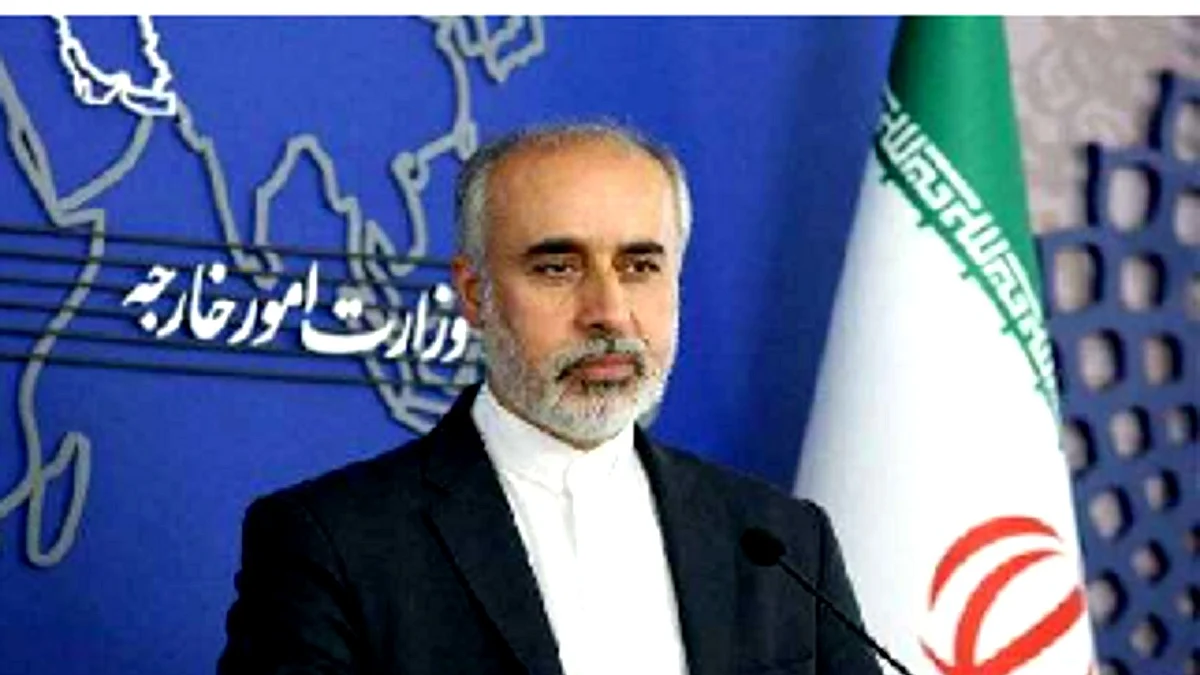 <div class="paragraphs"><p>ایران کی وزارت خارجہ کے ترجمان ناصر کنانی / تصویر یو این آئی</p></div>
