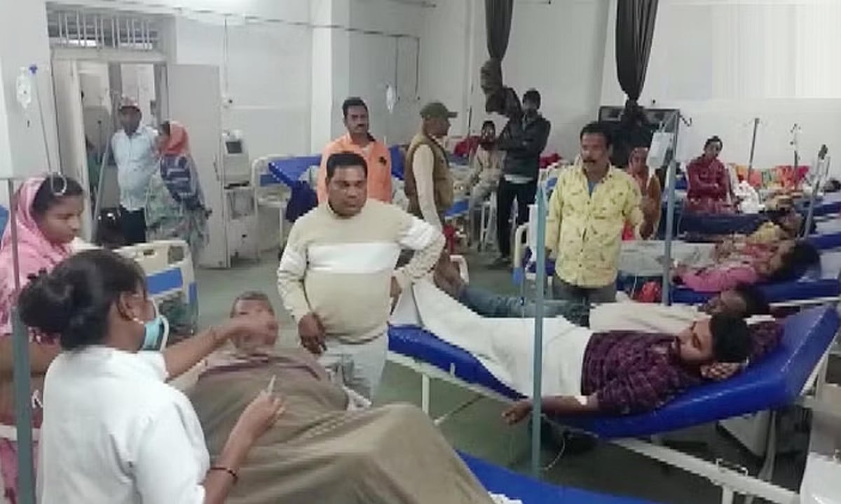 مدھیہ پردیش: شادی کی تقریب میں کھانا کھانے کے بعد 100 سے زیادہ افراد بیمار، اسپتال میں داخل