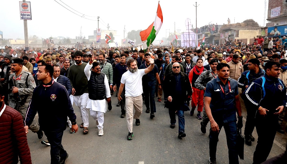 ’بھارت جوڑو یاترا‘ کی بے مثال کامیابی، کیرانہ  نے راہل گاندھی کو سر آنکھوں پر بٹھایا