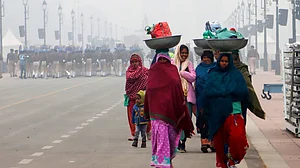 شمالی ہندوستان میں سردی کی لہر جاری