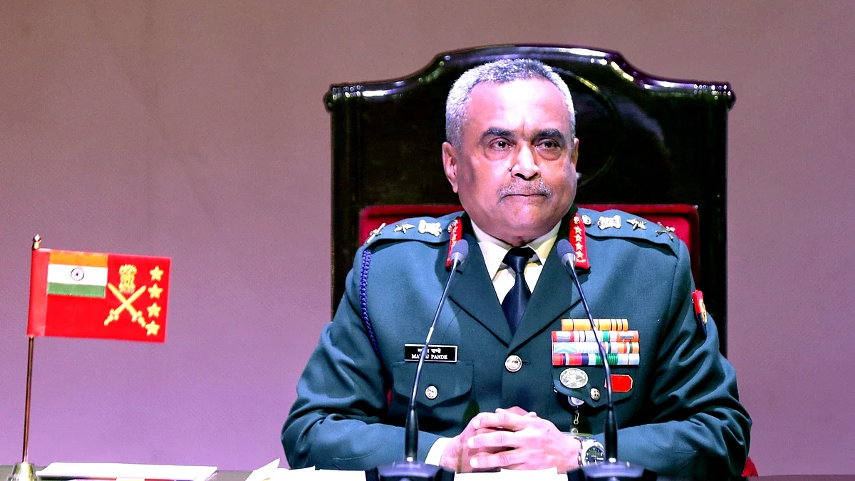 <div class="paragraphs"><p>آرمی چیف جنرل منوج پانڈے، تصویر آئی اے این ایس</p></div>