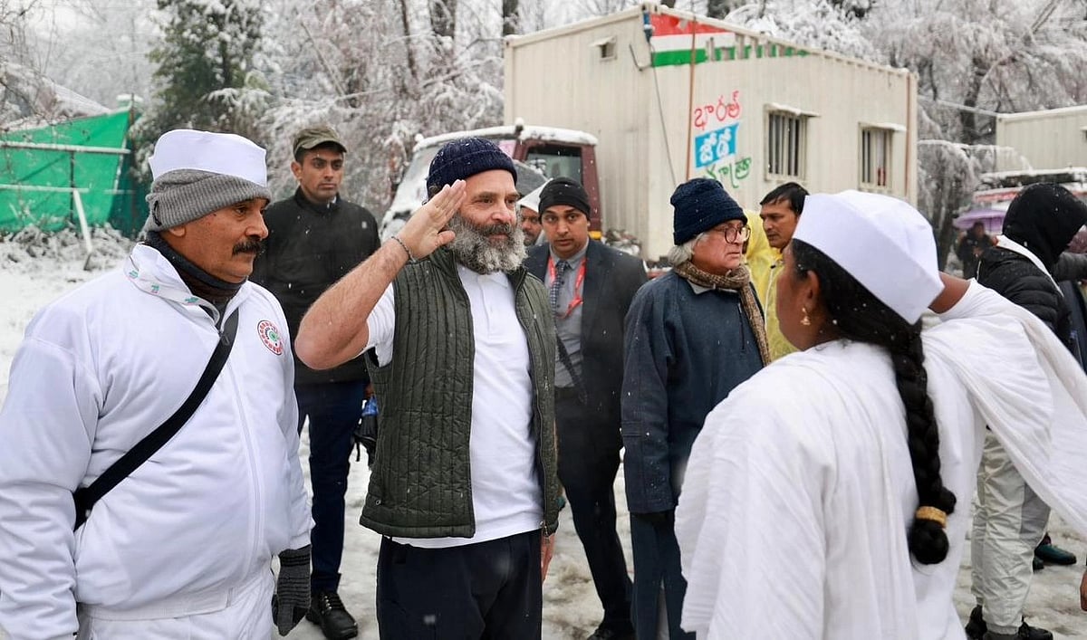 'بھارت جوڑو یاترا' کی اختتامی تقریب میں ہوں گی 12 پارٹیاں شامل