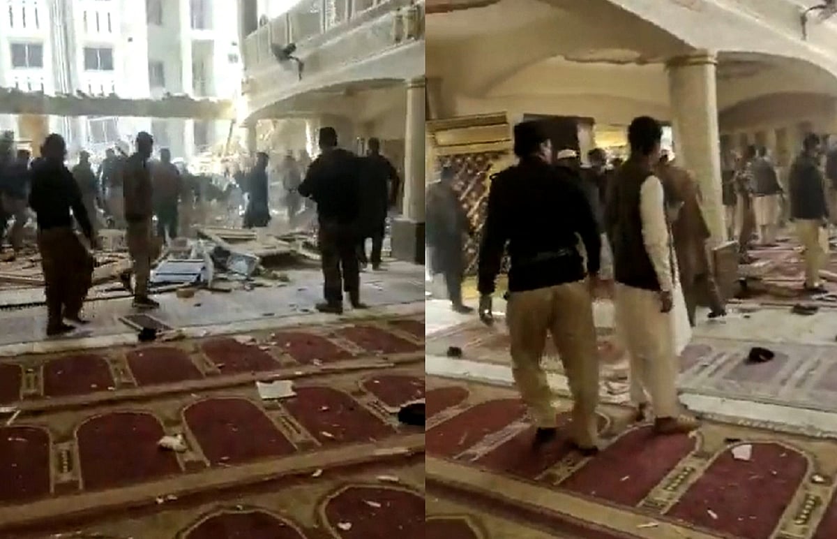 پشاور: مسجد دھماکے میں مرنے والوں کی تعداد بڑھ کر 92 ہوئی
