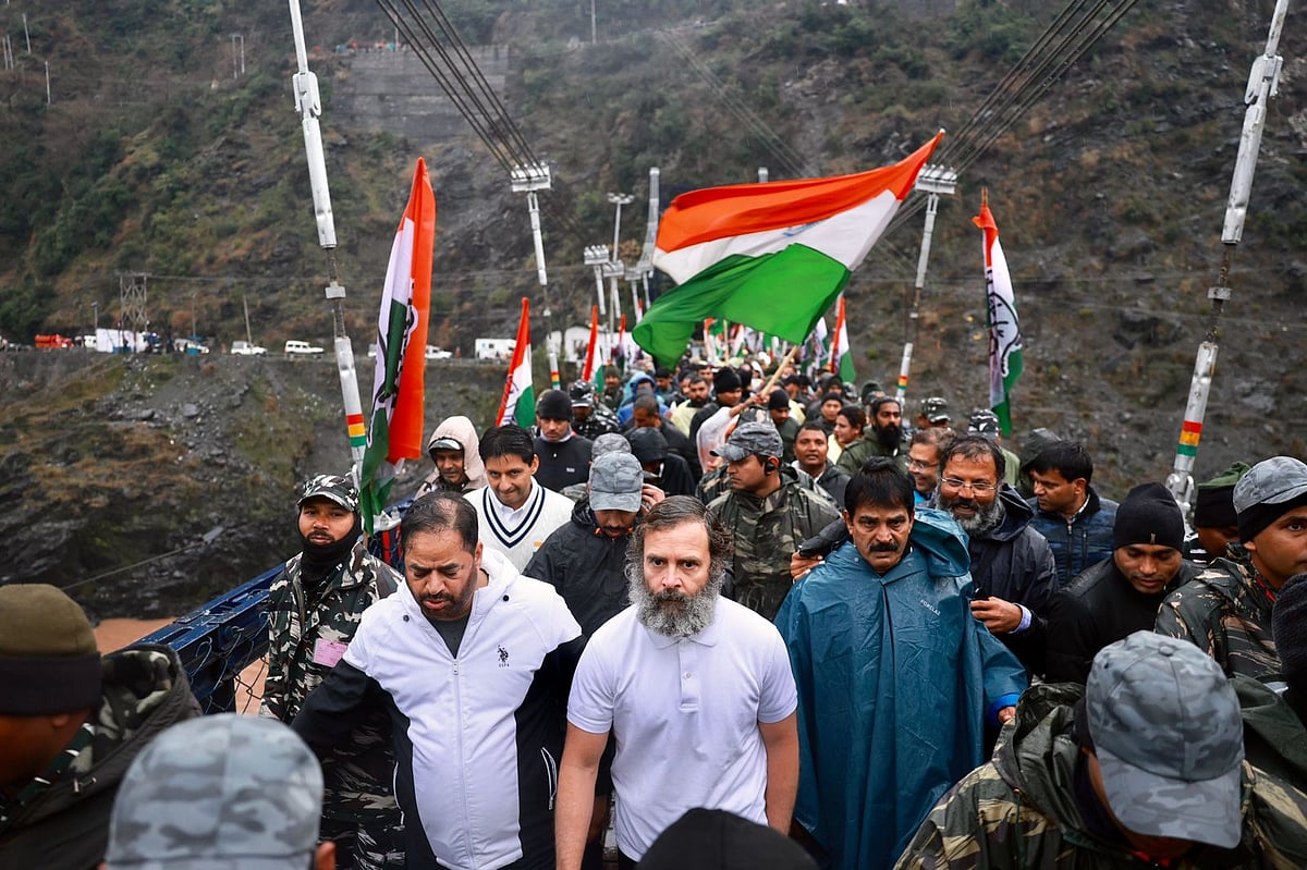 جموں و کشمیر کی خوبصورت وادیوں میں ’بھارت جوڑو یاترا‘ کو مل رہی خوب حمایت، دیکھیں تصویری جھلکیاں