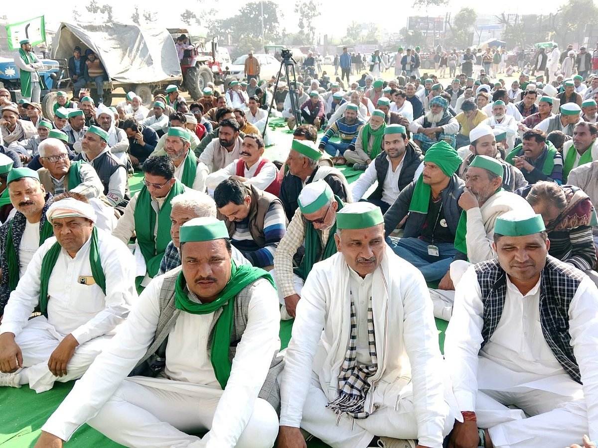 مظفر نگر سے پھر ایک کسان تحریک کا آغاز، ہزاروں کسانوں کا غیر معینہ مدت کا دھرنا شروع
