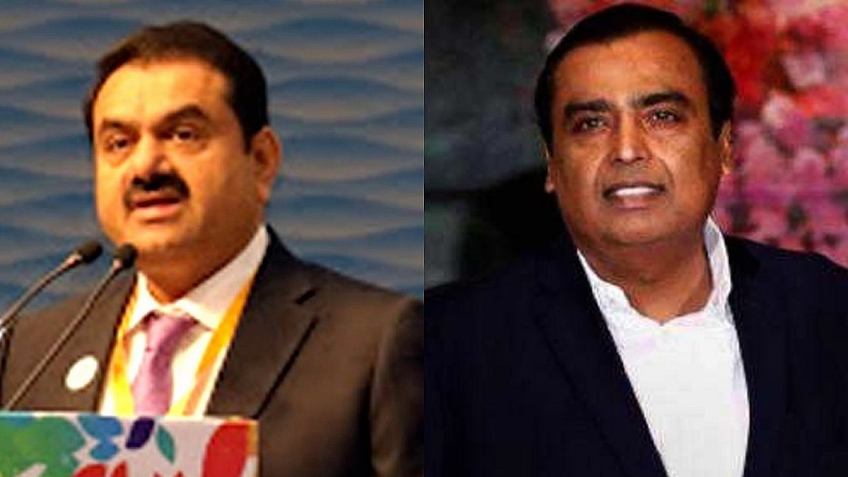 <div class="paragraphs"><p>مکیش امبانی اور گوتم اڈانی، تصویر آئی اے این ایس</p></div>