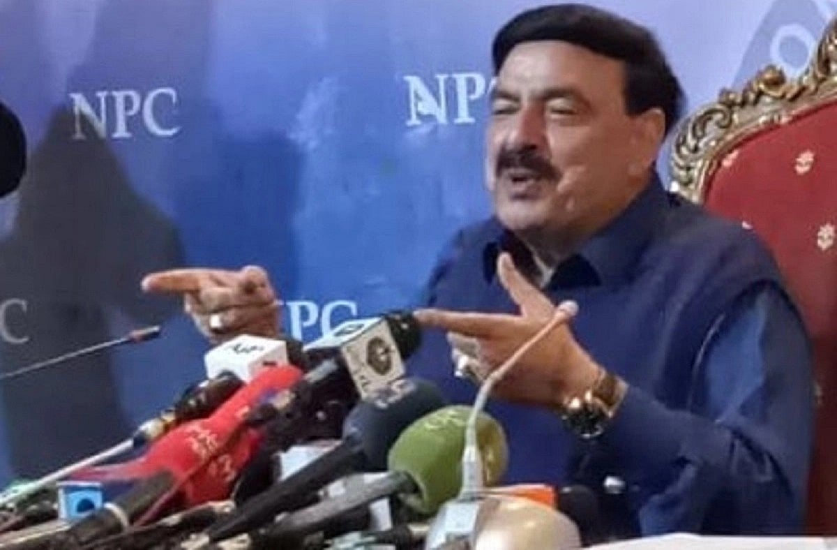 عمران کے اتحادی اور سابق وزیر داخلہ شیخ رشید گرفتار