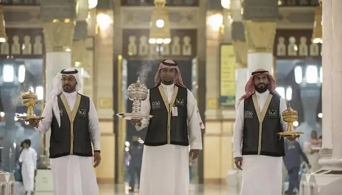 رمضان المبارک میں مسجد نبوی اور اس کے زائرین کو خوشبو سے کس طرح مہکایا جاتا ہے؟