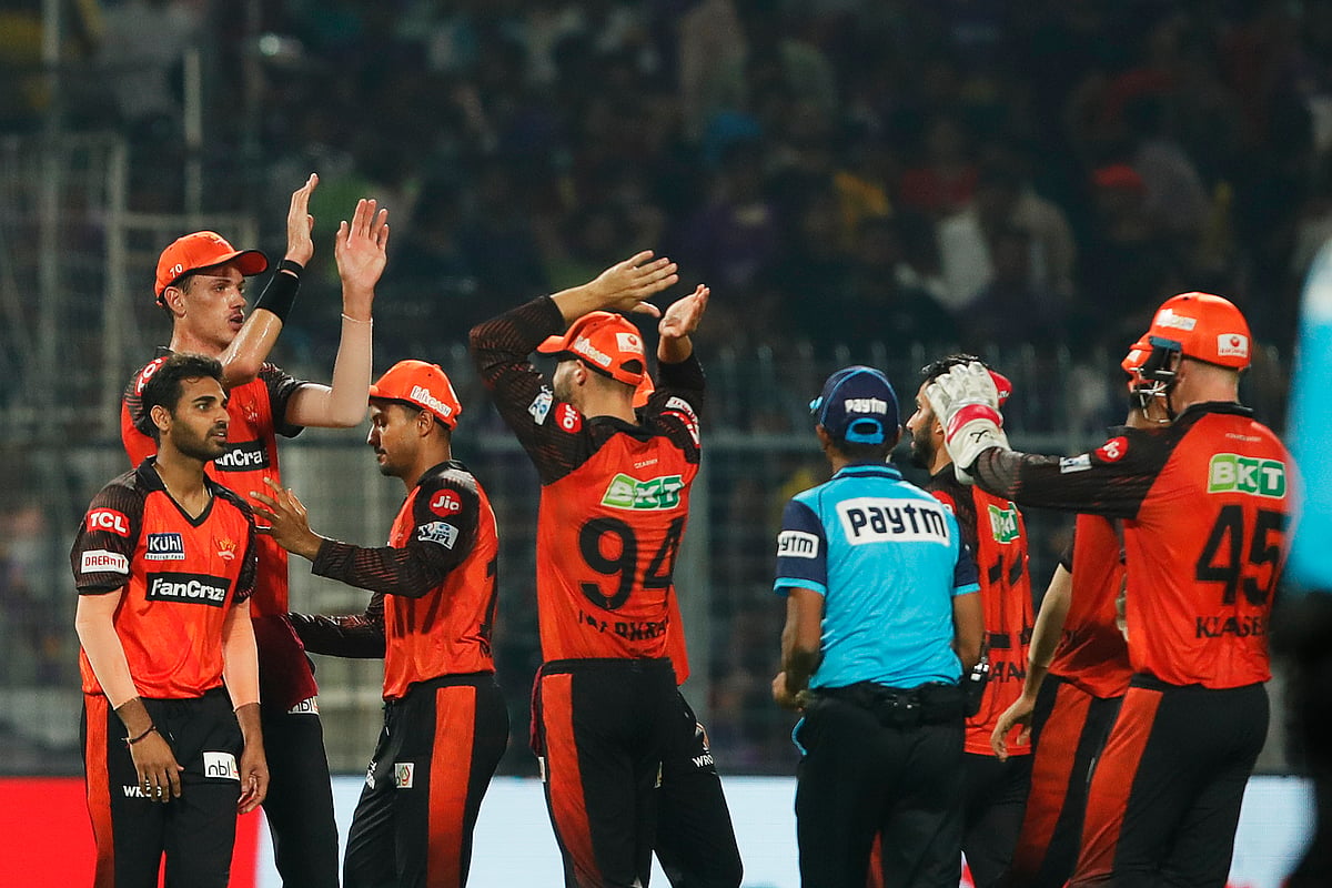 <div class="paragraphs"><p>سنرائزرس حیدر آباد کی ٹیم، @IPL</p></div>