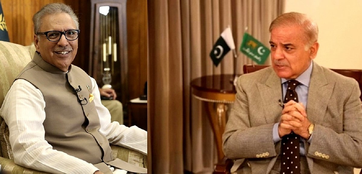 پاکستان: سپریم کورٹ کے بعد اب حکومت کا صدر علوی پر حملہ، شہباز شریف نے بتایا پی ٹی آئی کا رکن