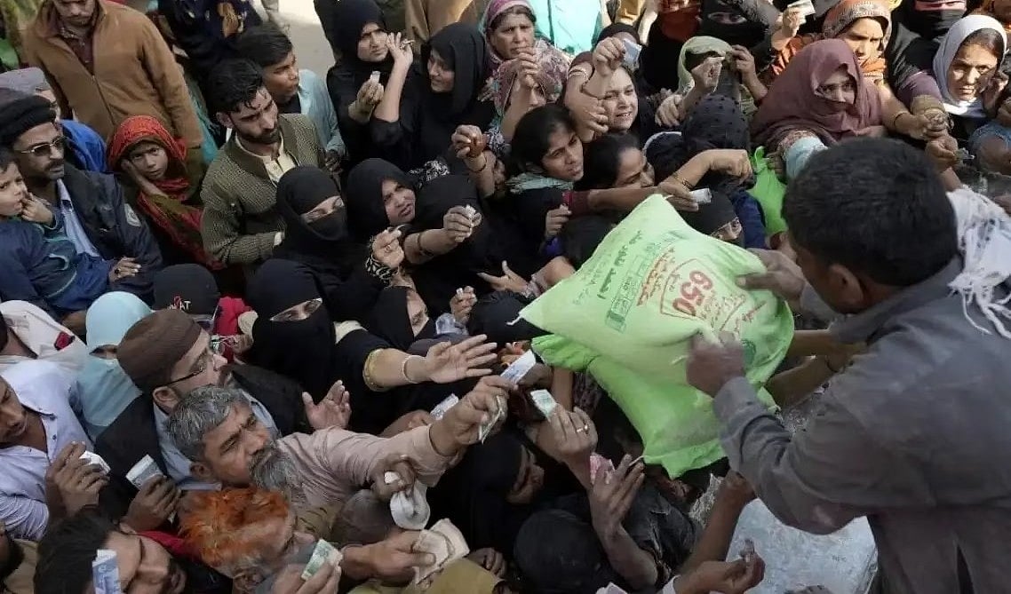 پاکستان میں مہنگائی کی شرح 47.23 فیصد کی بلند ترین سطح پر پہنچی