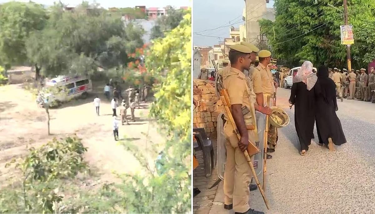 انکاؤنٹر میں ہلاک اسد احمد الہ آباد کے قبرستان میں سپردخاک، والد عتیق کو جنازہ نصیب نہیں ہو سکا