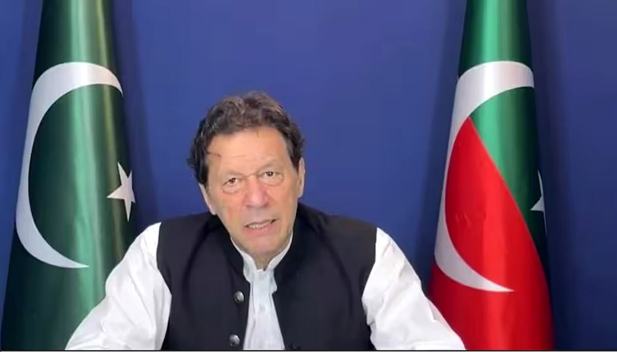 رہائی کے بعد عمران خان کا قوم کے نام خطاب، فوج کو اپنی سیاسی جماعت بنانے کا مشورہ!