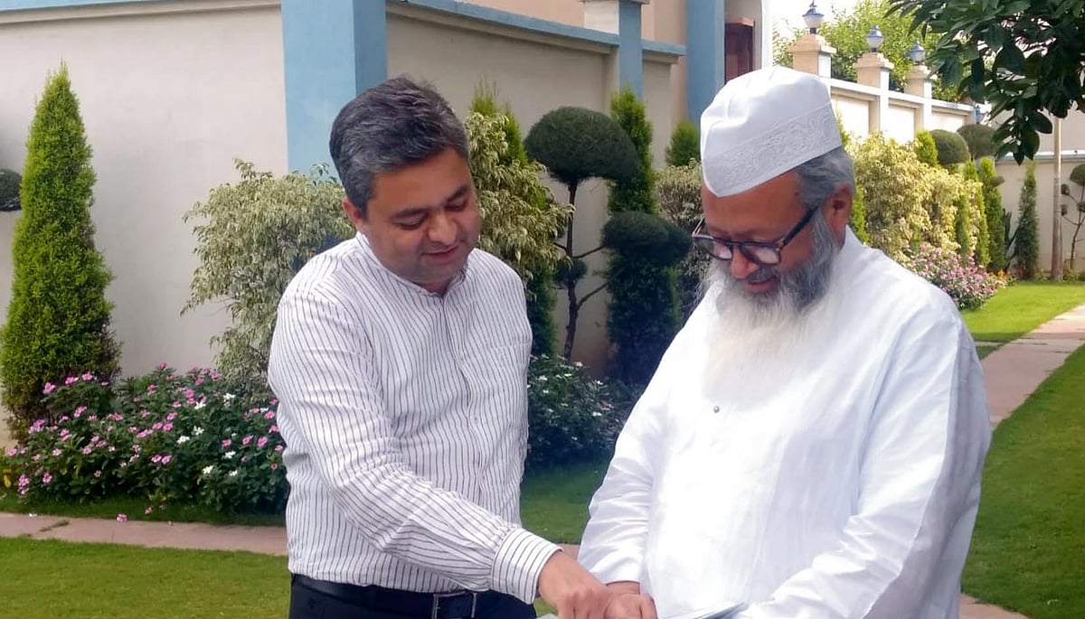 اے ایم یو کے پروفیسر ریحان علوی کا دیوبند کا دورہ، ماحولیات کے توازن کو برقرار رکھنے میں شمسی توانائی کی اہمیت کی بیان