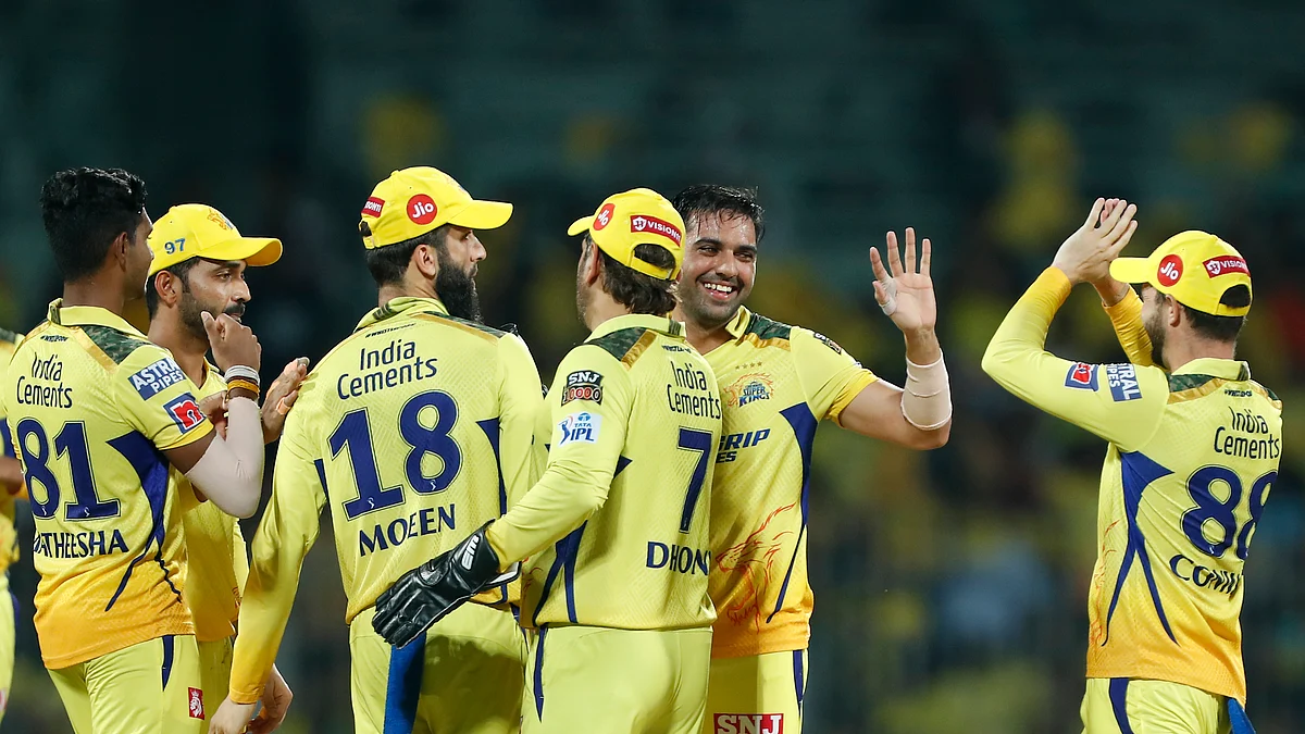 <div class="paragraphs"><p>چنئی سپر کنگز ٹیم، @IPL</p></div>