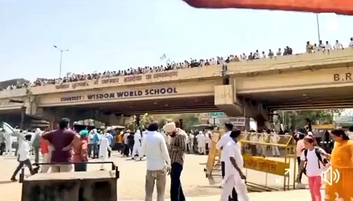 ہریانہ کی کھٹر حکومت کے خلاف کسانوں کا احتجاج جاری، فصل کی ایم ایس پی بڑھانے کا مطالبہ
