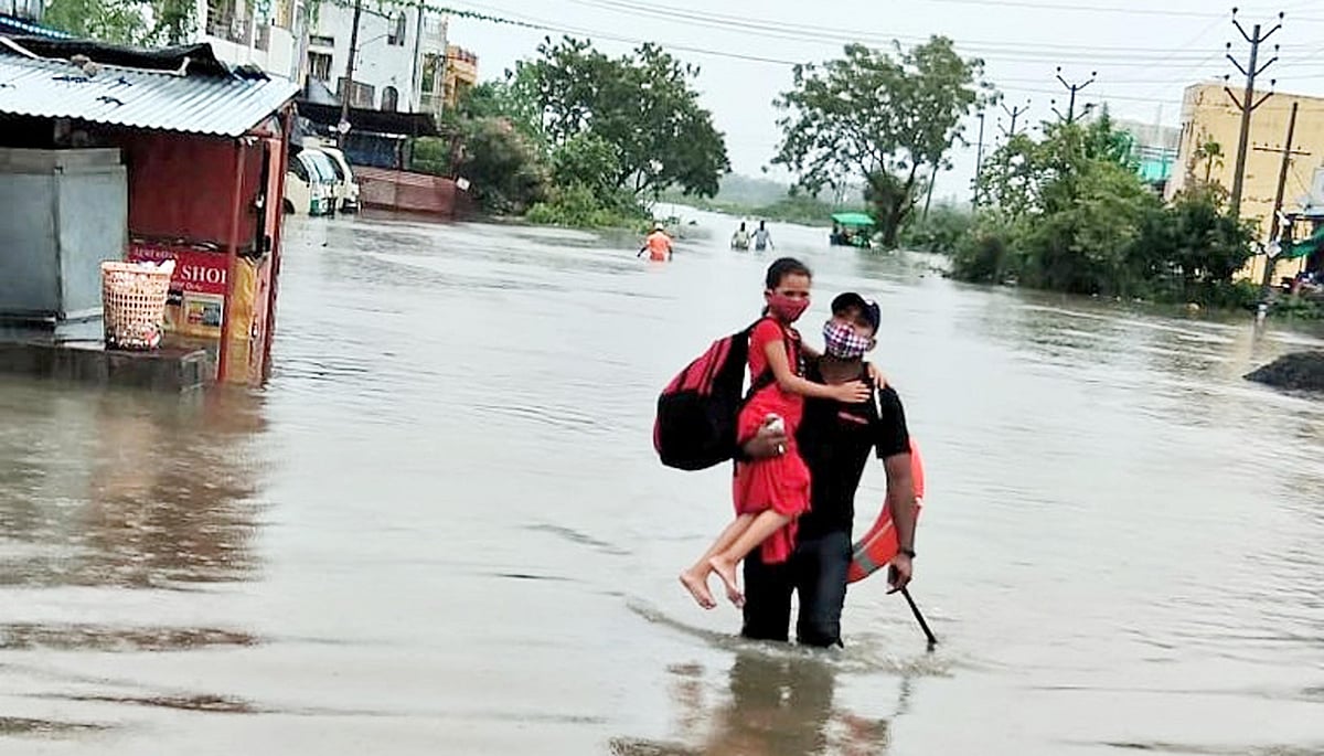 تلنگانہ میں سیلابی صورت حال جائزہ لینے کے لیے مرکزی ٹیم کرے گی دورہ