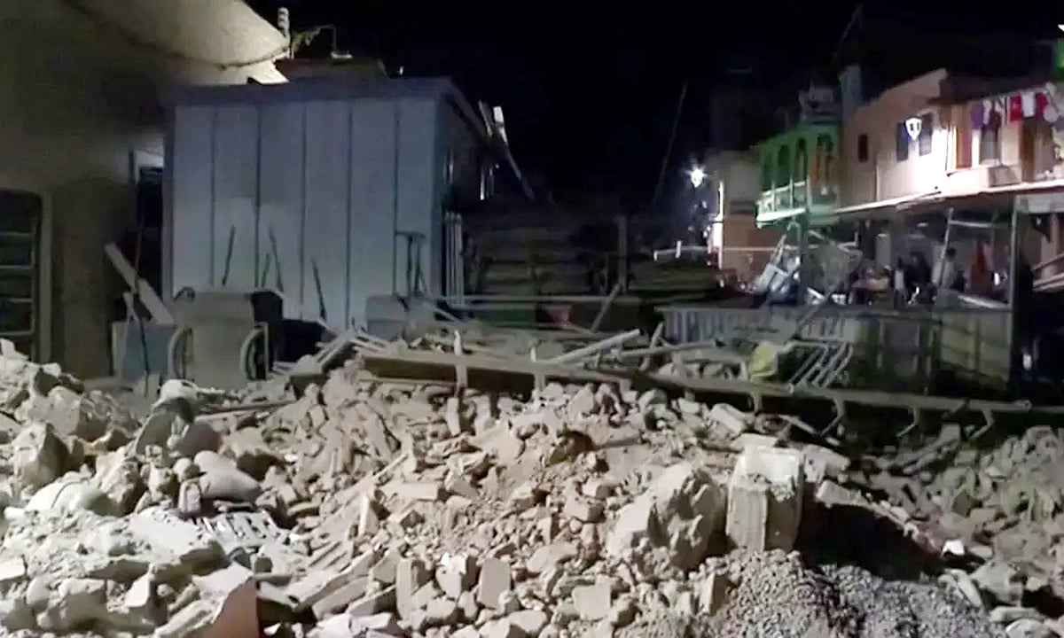 مراکش میں تاریخ کا خوفناک ترین زلزلہ، ہلاکتوں کی تعداد 632 ہو گئی، متاثرہ علاقوں میں ایمرجنسی نافذ