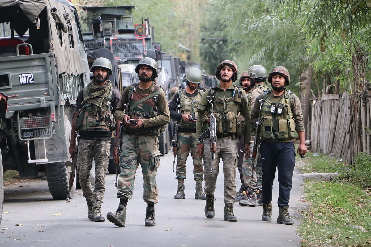 کشمیر: کوکر ناگ کے گڈول جنگل علاقے میں آپریشن ساتویں روز بھی جاری