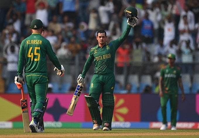 جنوبی افریقہ کے مایہ ناز وکٹ کیپر بلے باز کوئنٹن ڈیکاک کی وَنڈے ٹیم میں واپسی، ریٹائرمنٹ سے لیا یو-ٹرن