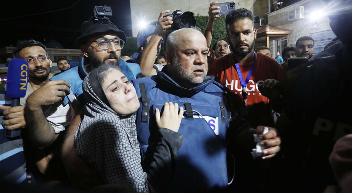 غزہ میں اسرائیلی فضائی حملے میں الجزیرہ کے صحافی کا پورا خاندان جان بحق
