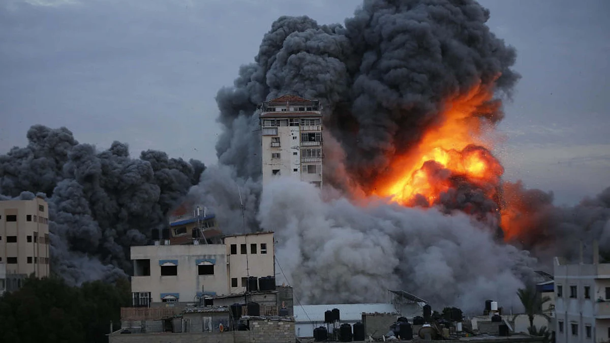 <div class="paragraphs"><p>غزہ پر اسرائیلی حملہ / فائل تصویر / Getty Images</p></div>