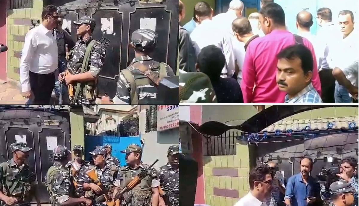 بنگال کے وزیر فرہاد حکیم اور رکن اسمبلی مدن مترا کے گھر پر سی بی آئی کا چھاپہ