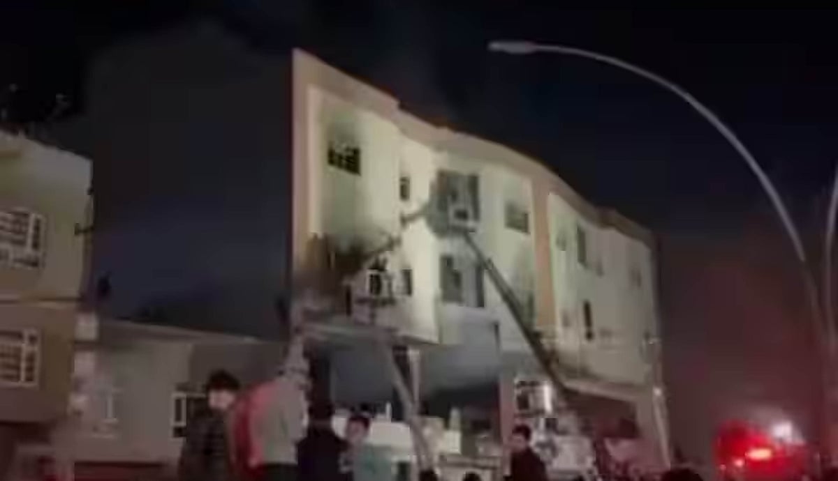 عراقی یونیورسٹی کے ہاسٹل میں آگ لگنے کا اندوہناک واقعہ، کم از کم 14 افراد جان بحق