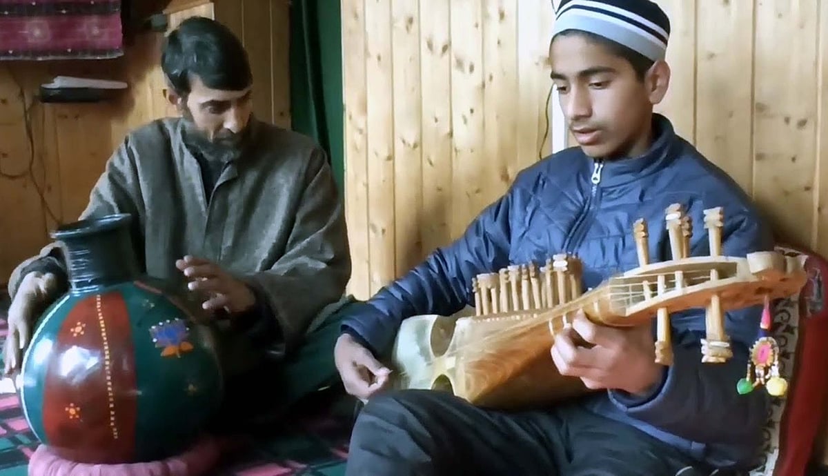 بارہ سالہ کشمیری ماہر رباب اشفاق حمید نے حاصل  کیا راشٹریہ بال پرسکار، ایل جی منوج سنہا کی مبارک باد