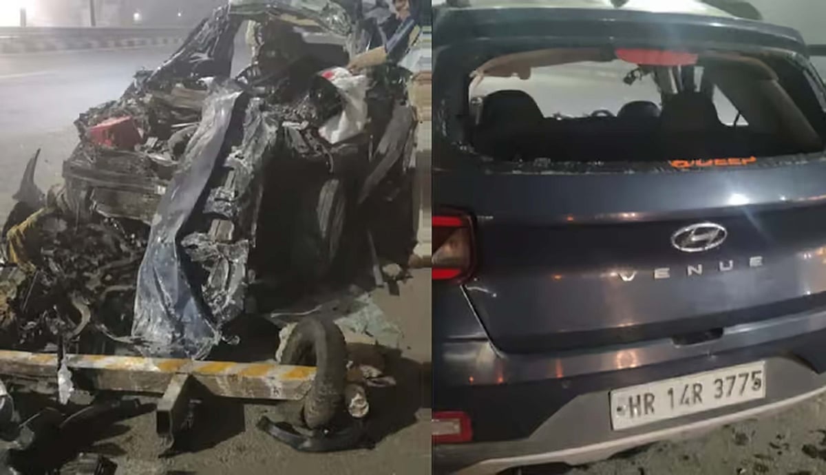 شدید دھند کے درمیان اندوہناک سڑک حادثہ، دہلی پولیس کے دو انسپکٹر جان بحق