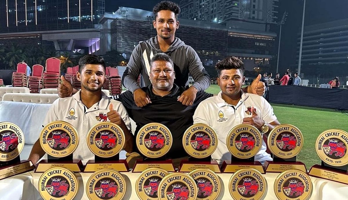 جدوجہد کرنے والے باپ نوشاد خان کی کہانی، جس کے دو بیٹے ہندوستانی کرکٹ ٹیم کے لیے کھیلنے کی دہلیز پر ہیں!
