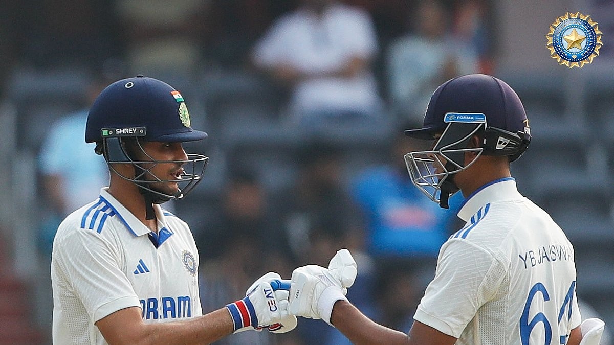 <div class="paragraphs"><p>یشسوی جیسوال اور شبھمن گل، تصویر @BCCI</p></div>